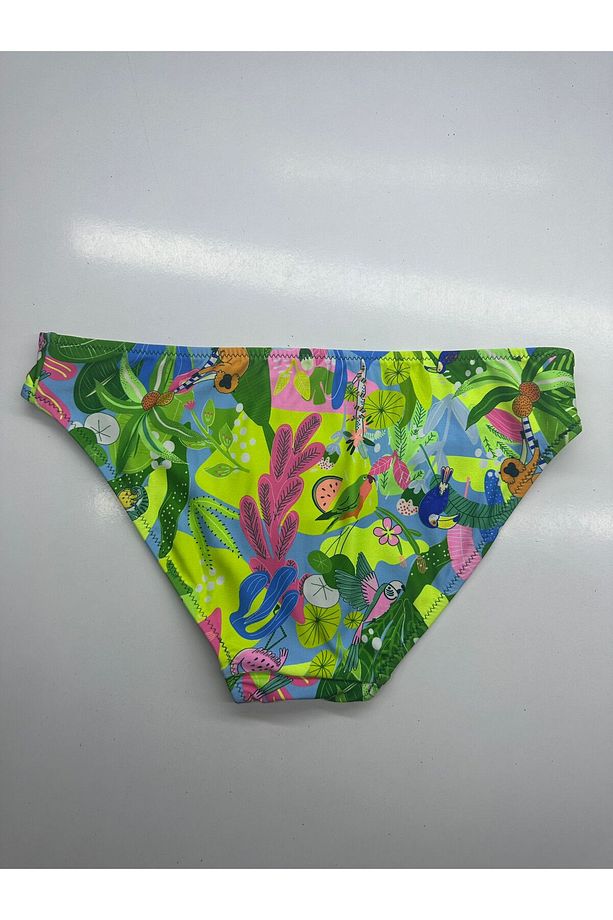 Renkli Desenli Bikini Altı - 4