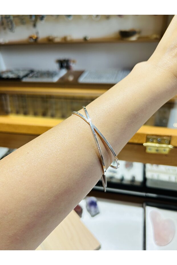 2'li Gümüş Bilezik - 2