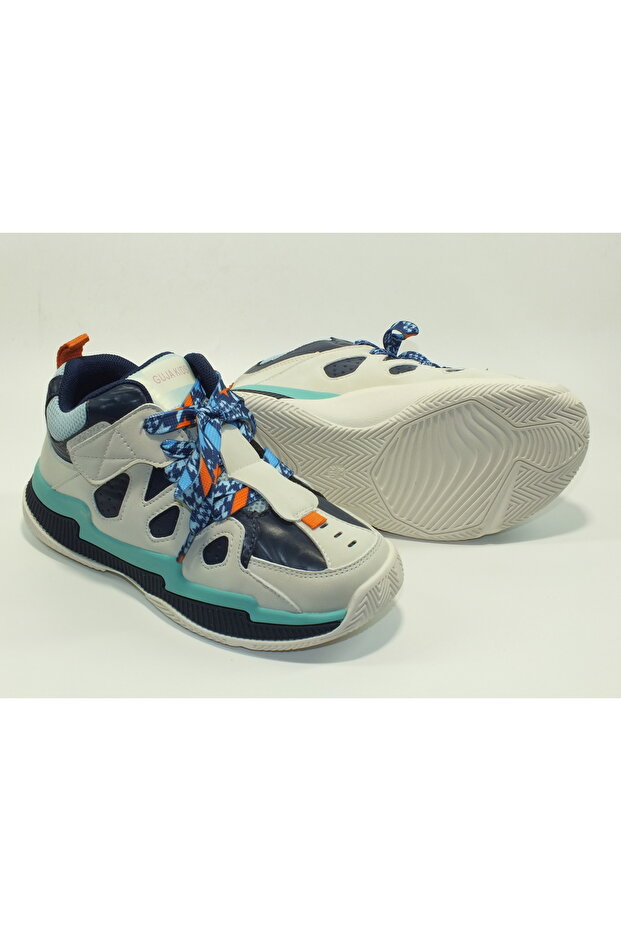 Dalgalı taban renkli sneaker - 2