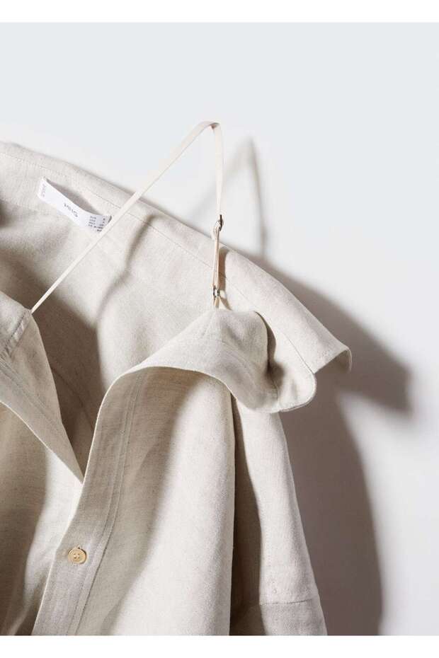 Kabarık Kollu Crop Gömlek - 7