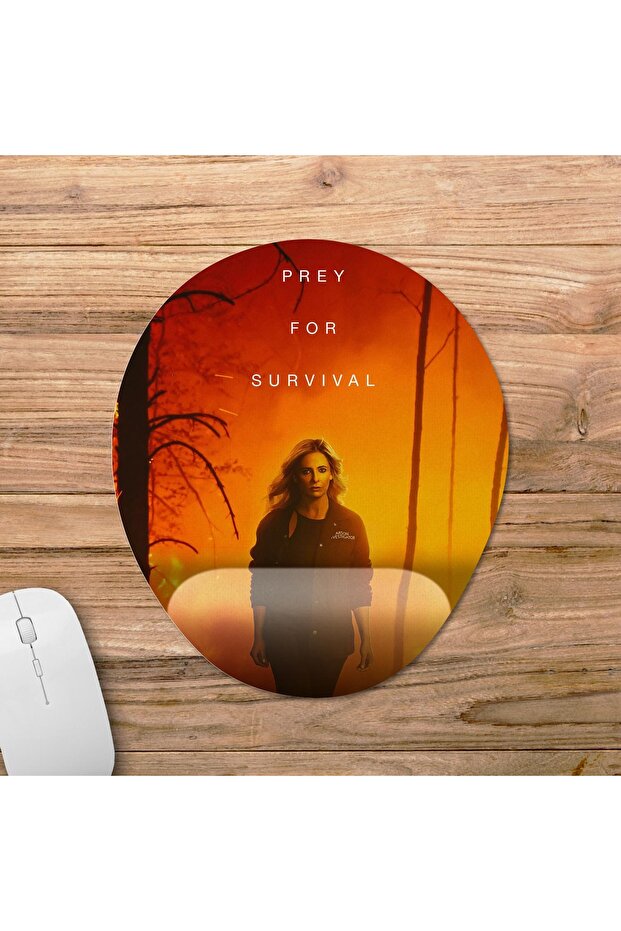 Wolf Pack Mousepad with Wrist Support Model - 2 Oval - 1