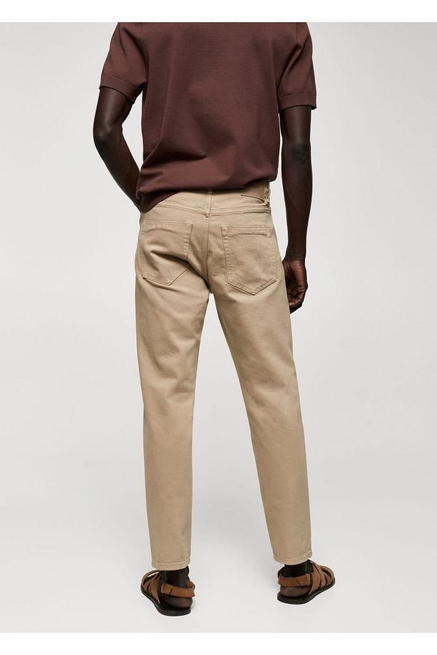 Ben Model Tapered Cropped Jean - 4