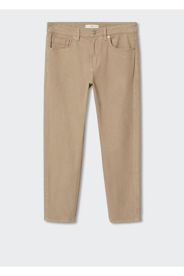 Ben Model Tapered Cropped Jean - 3