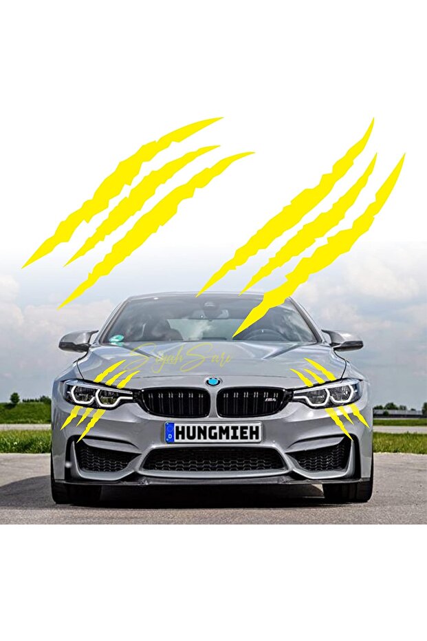 Monster Claw Car Vehicle Auto Sticker Sticker Foil