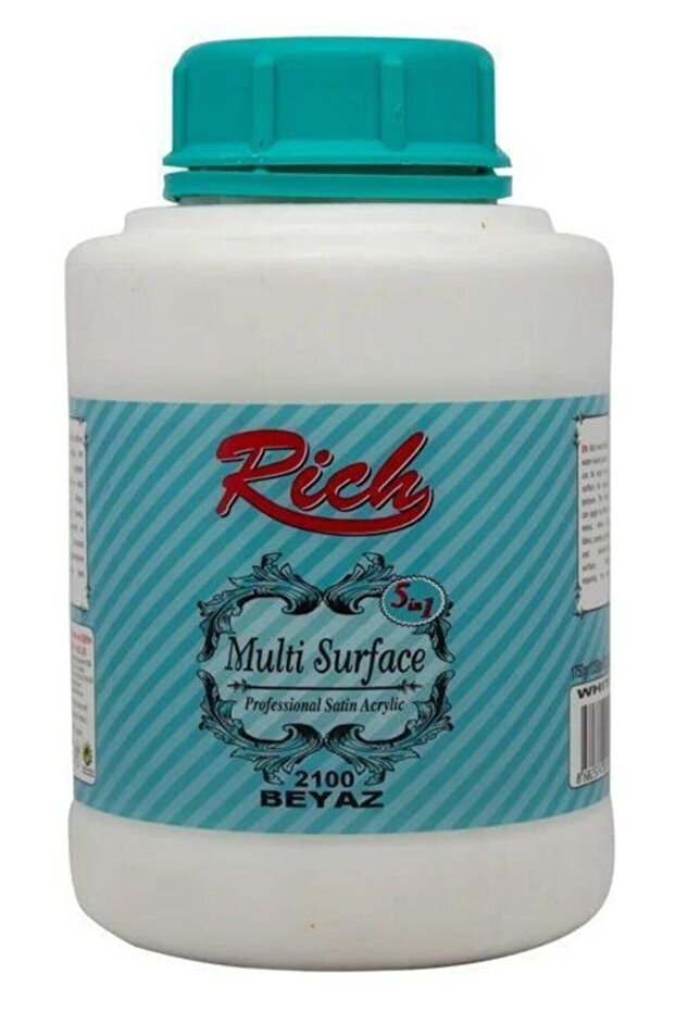 Beyaz Multi Surface Akrilik Boya 1750 Gr - 1