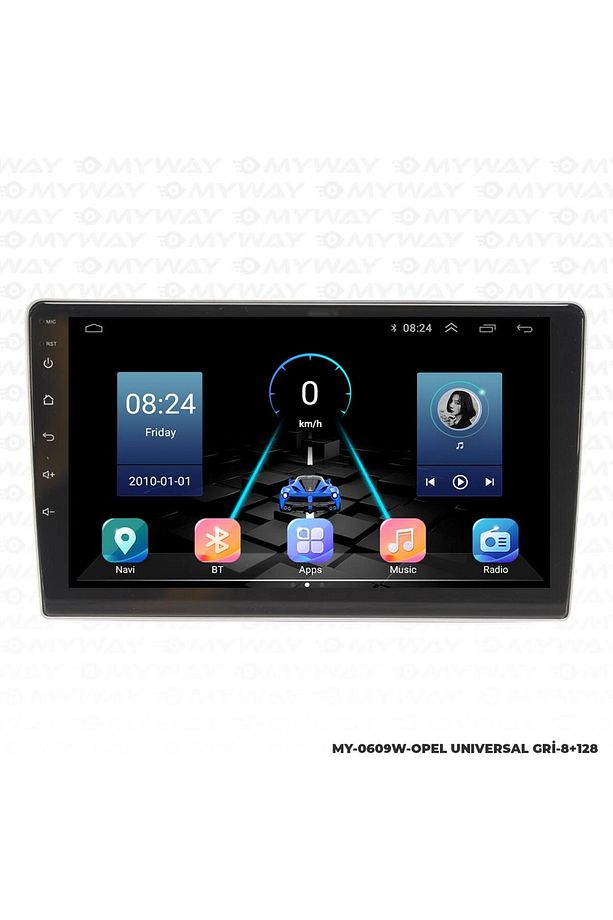 OPEL CORSA D ANDROİD 12 MULTİMEDYA CARPLAY 4GB RAM+64GB HDD NAVİGASYON EKRAN - 8