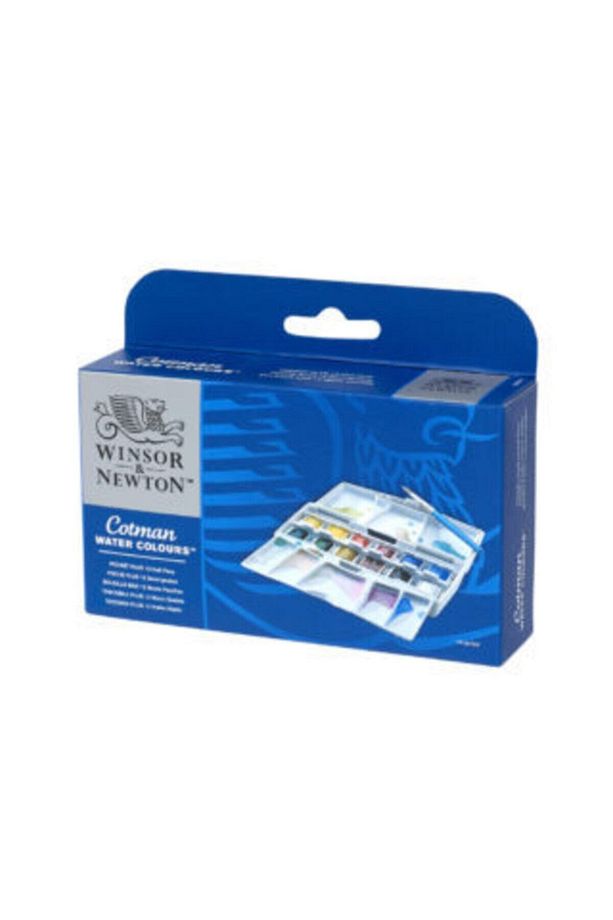 Winsor & Newton Cotman Plus Cep Tipi Suluboya Seti 12' Li - 3