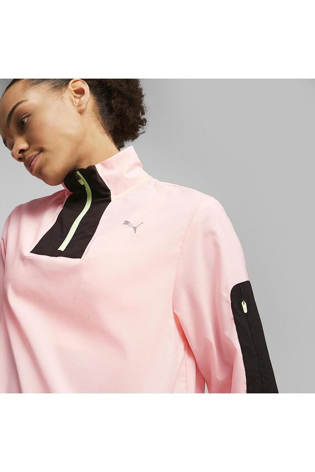 RUN LIGHTWEIGHT 1/2 ZIP JACKET W - 5