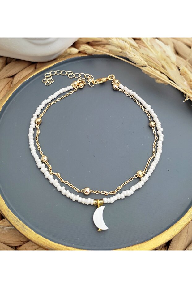 Sedef Ay Sallantılı Halhal - 1