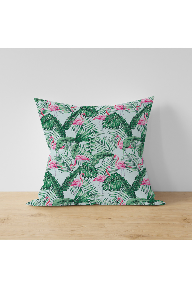 FLAMINGO BREAKING CASE WITH LEAFS - 1