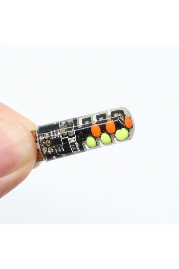 Uzaktan Kumandalı T10 Çakarlı Renkli Led - 2