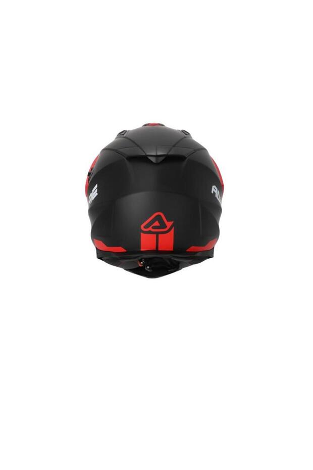 ACERBİS FLIP FS-606 22-06 KASK GRİ KIRMIZI - 4