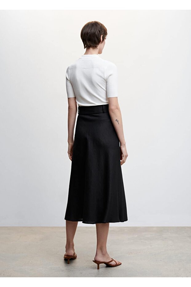 Kemerli Keten Etek - 4