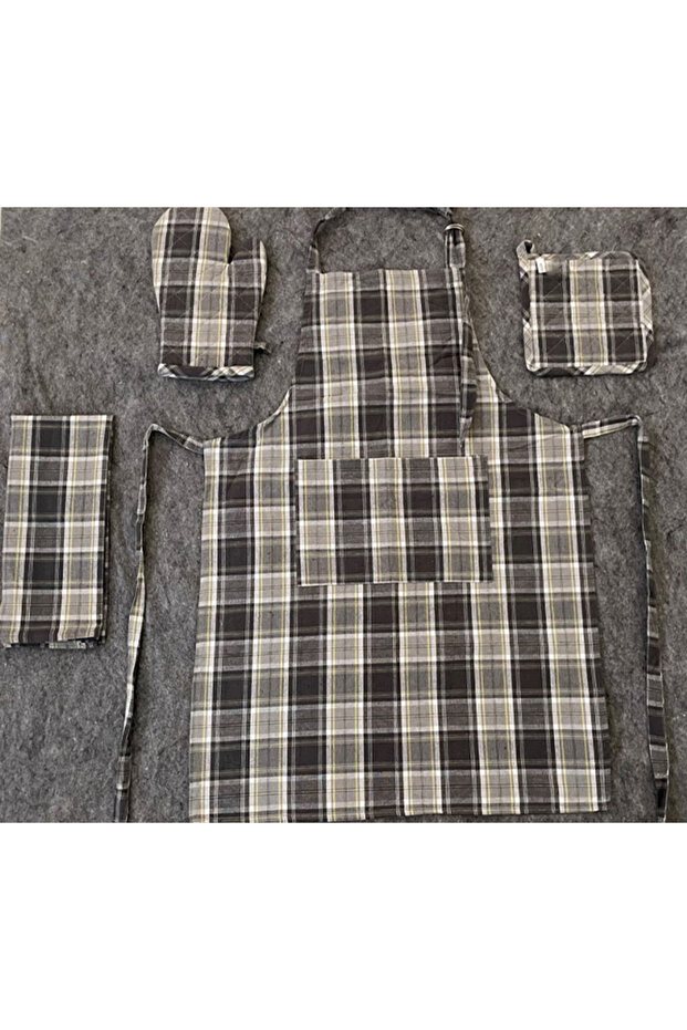 Mutfak Önlük Seti 4 Parça - 1