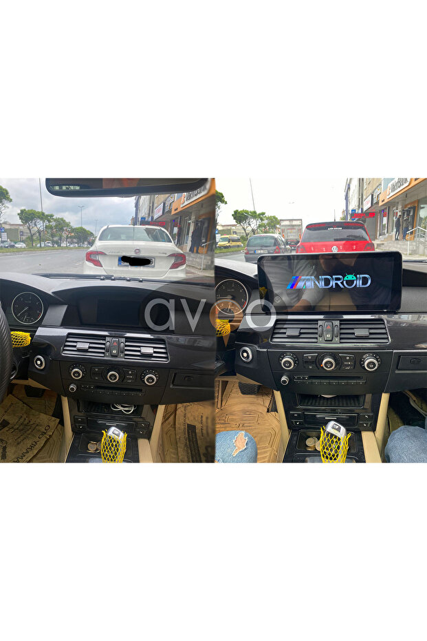 BMW E60 12.3" 2003-2008 Uyumlu Android Multimedya Kamera - 7