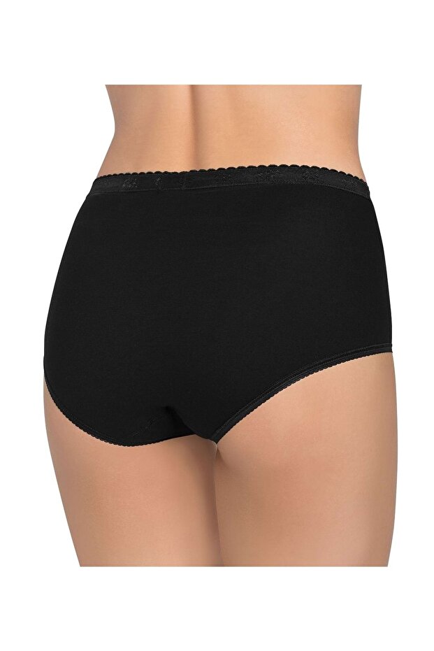 Damen Slip - Chic, Maxi, 4er Pack, einfarbig - 5