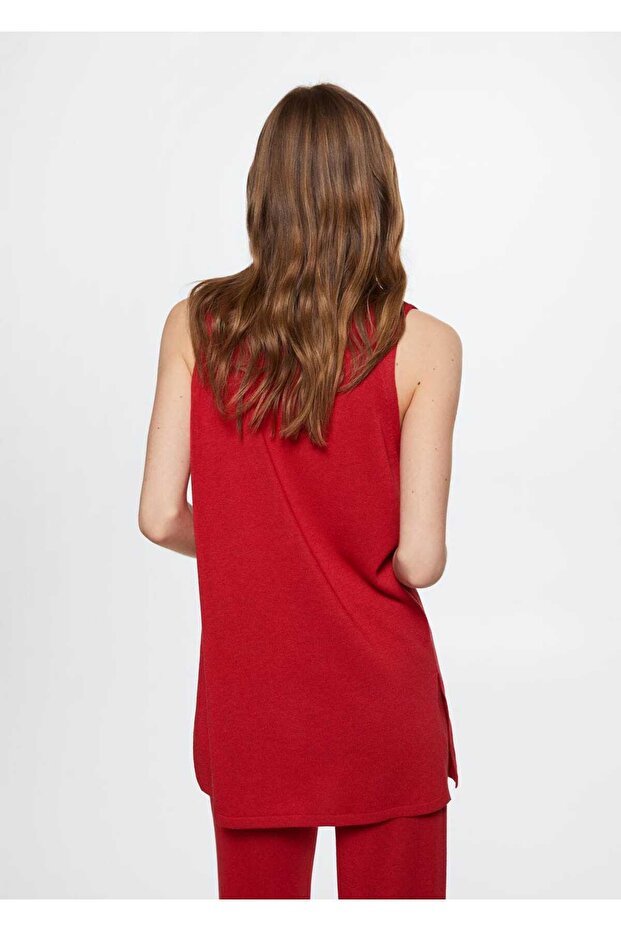 Oversize Ince Triko Hırka - 4