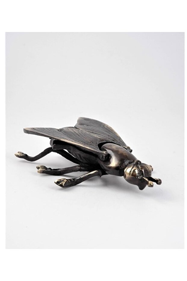 Solid Brass Fly Ashtray - 3