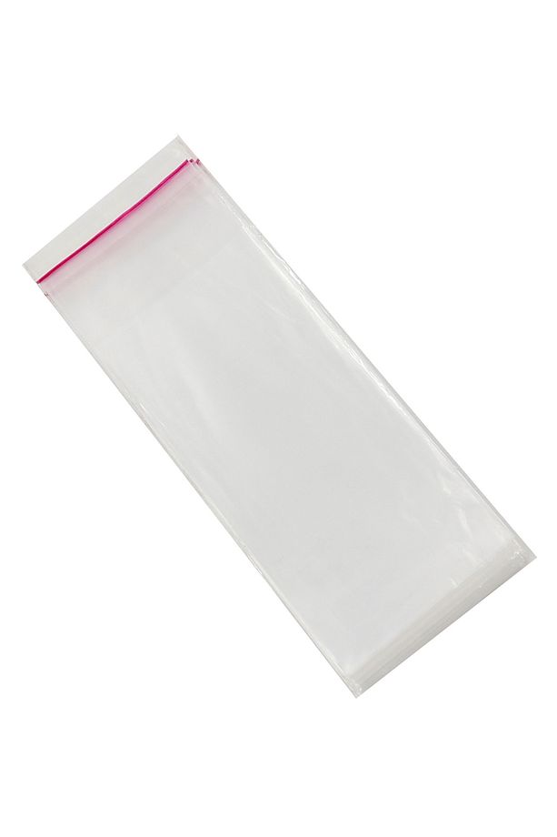 5x15 cm Şeffaf Bantlı Poşet 100 Adet - 2