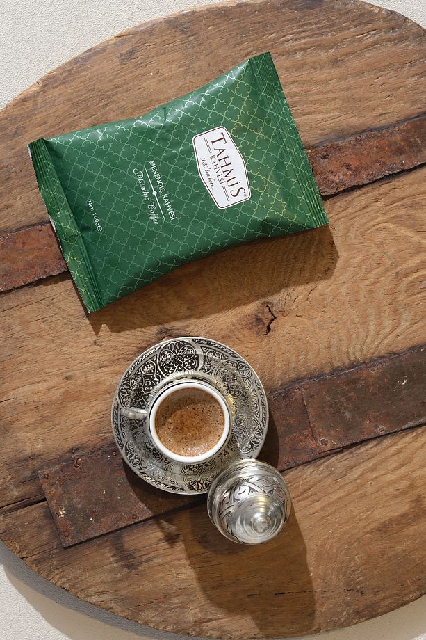 Yöresel Türk Kahvesi Seti 100 gr ( Damla-türk-menengiç) - 7