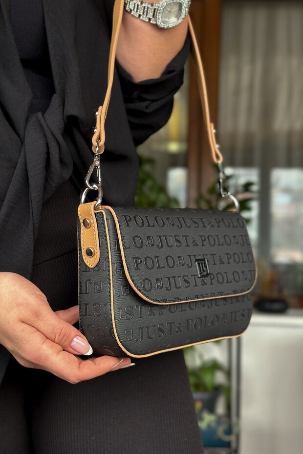 Medium Size 2 Straps 5 Compartments Women's Shoulder Bag Suitable for Daily Use 23Cm-14Cm 4090-Gd -Gzd-