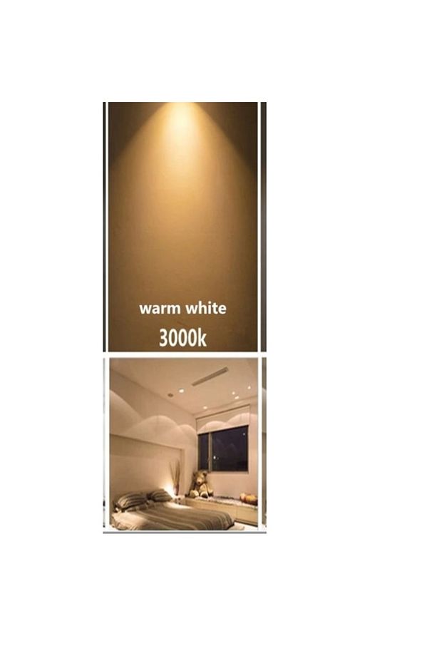 5 W Mini Top LED Ampul E27 Günışığı Renk / Gece Lambası Led 1 ADET - 3