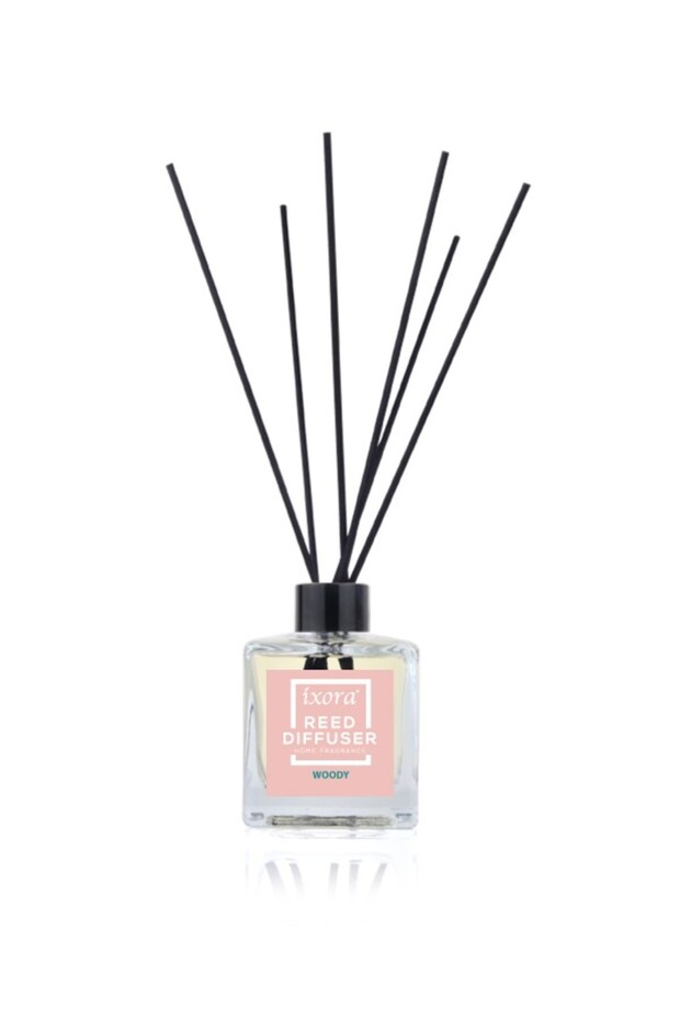 Bambu Çubuklu Oda Kokusu Odunsu Reed Diffuser 120 ml - 3