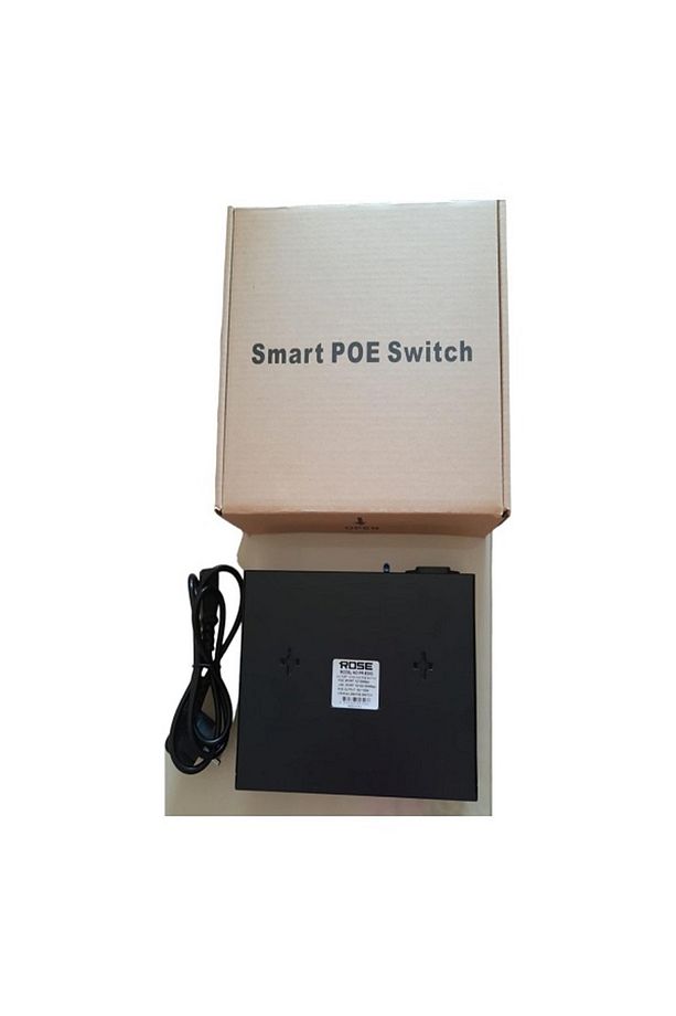 8+2 Port Poe Network Ip Kamera Için 8 Port Swich - 2