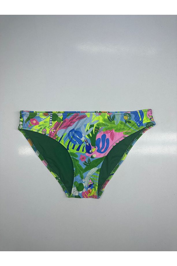 Renkli Desenli Bikini Altı - 1