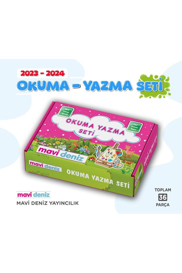 Mavi Deniz 1 Sınıf Okuma Yazma Seti 2023-2024 - 1