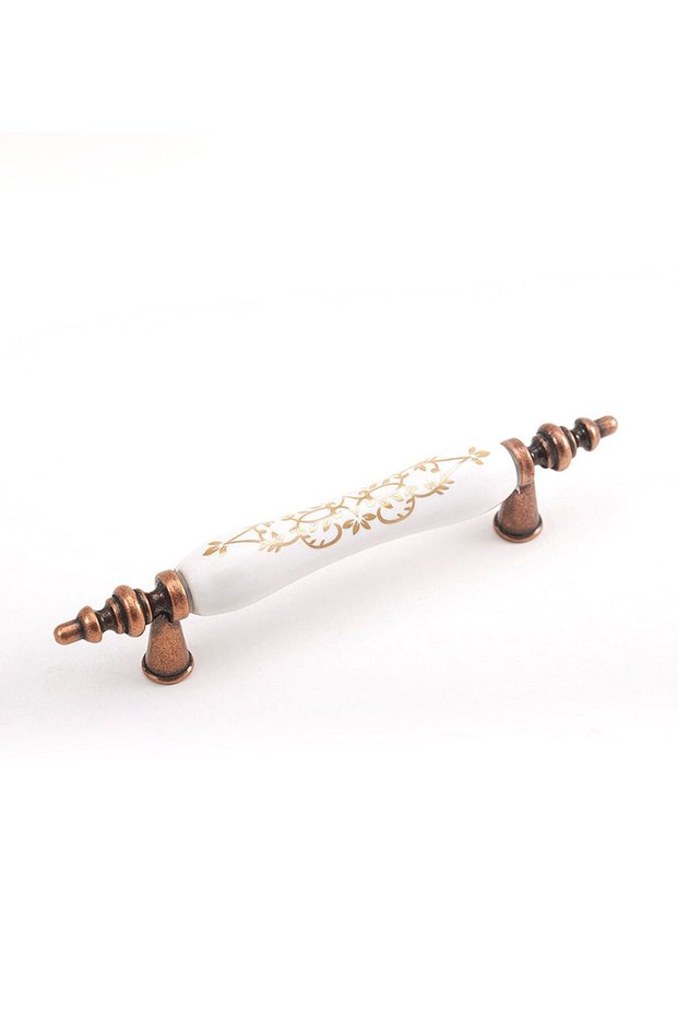 Porcelain Bow Handle / 96mm-py059