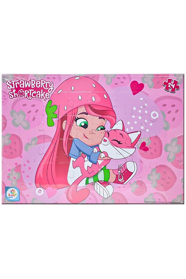 Strawberry Girl Licensed Frame Puzzle 24 Pieces