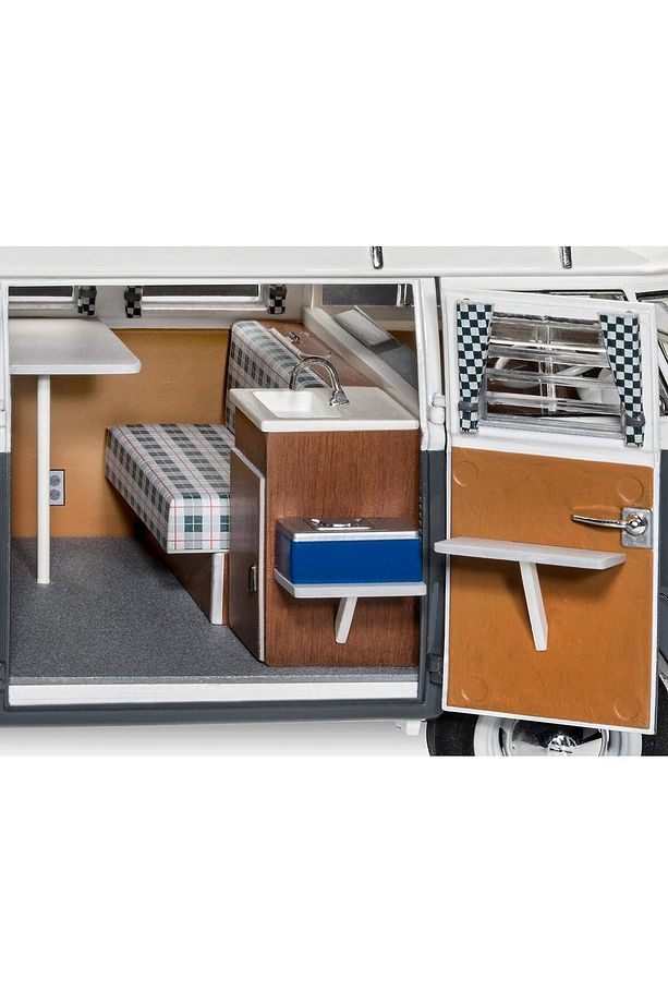 Maket Model Kit Vw T1 Camper 07674 - 5