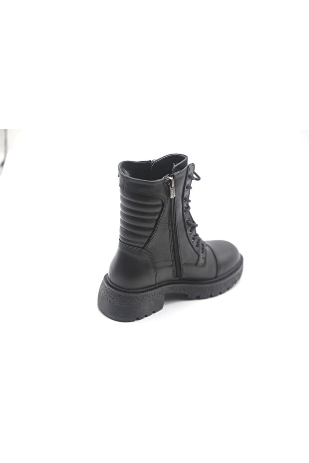 2353401 Kadın Deri Bot - 2