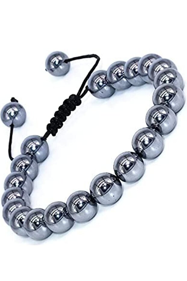 Terahertz (Strong Vibrating Stone) Natural Stone Bracelet 8 Mm