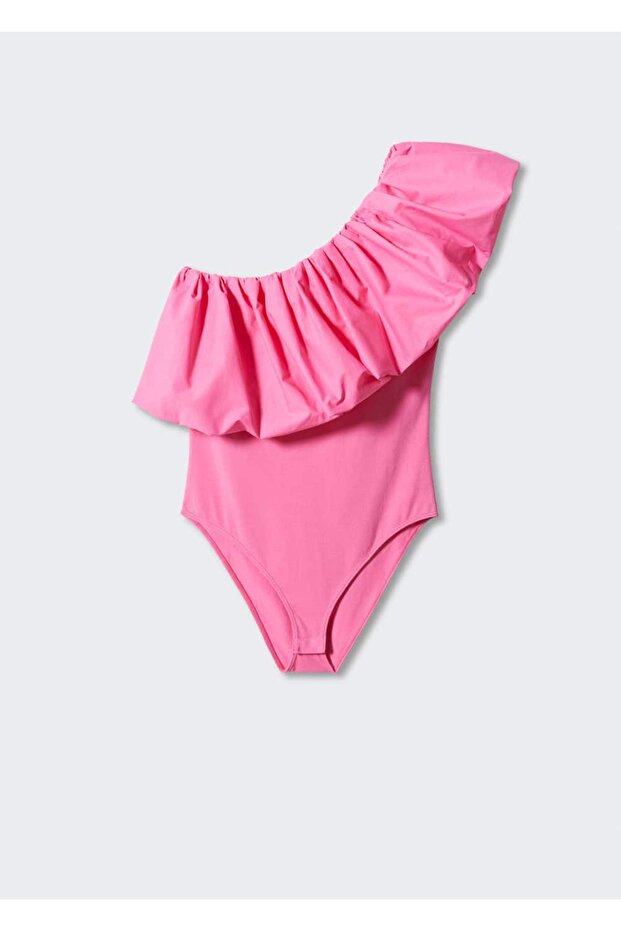 Volanlı pamuklu body - 3