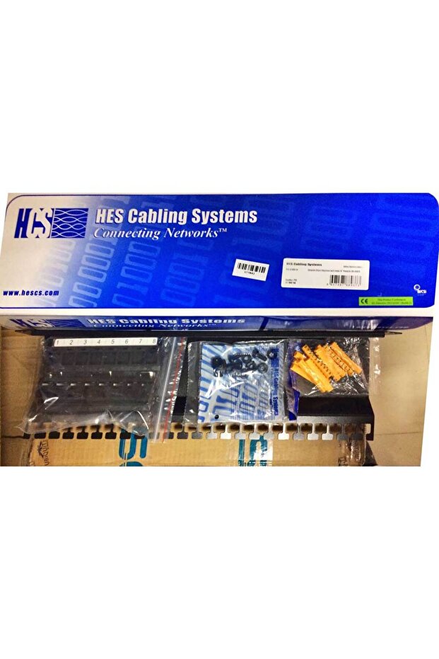 HCS P00-02450-1U 24 منفذ UTP 1U لوحة تصحيح فارغة