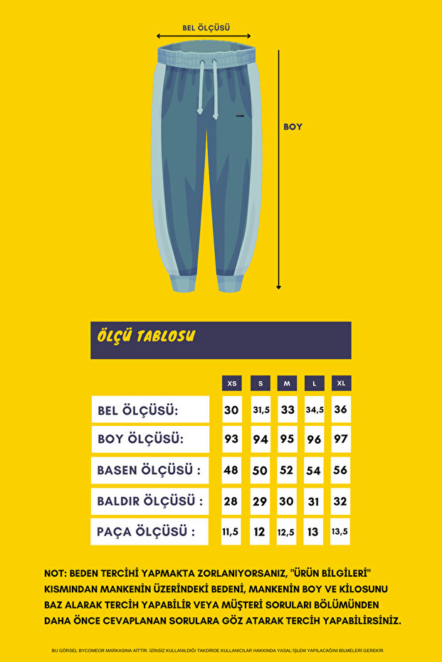Kadın Mint Paçası Lastikli Basic Jogger Örme Eşofman Altı - 6