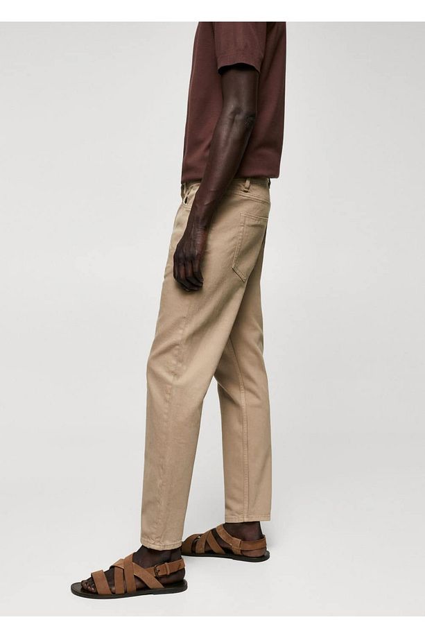 Ben Model Tapered Cropped Jean - 8