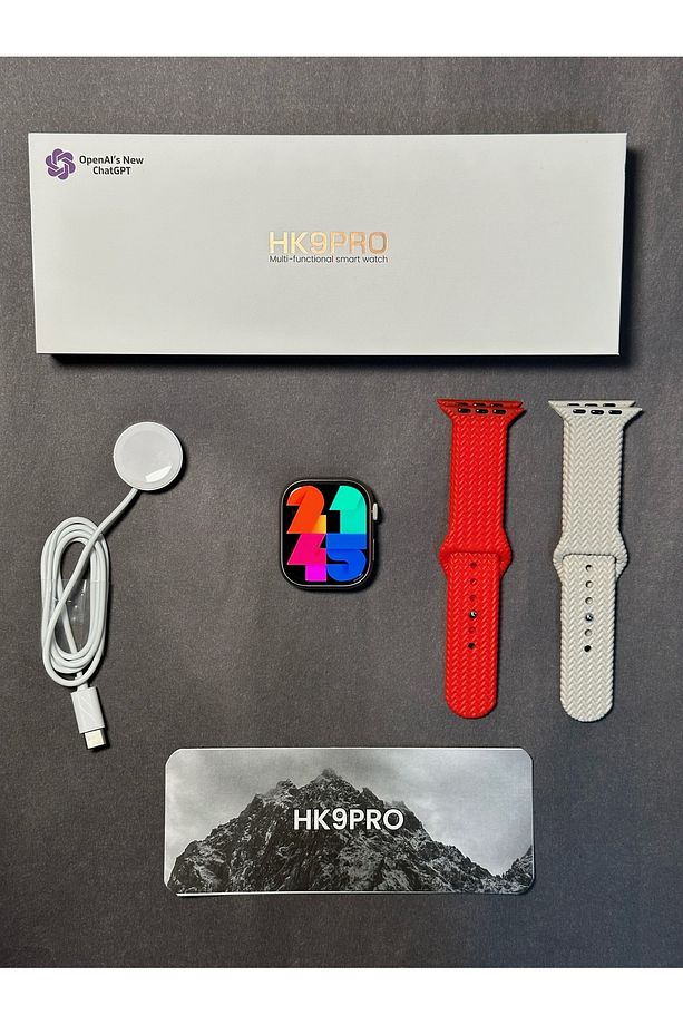 Watch 8 Hk9 Pro Chatgpt Yapay Zeka 2.05 Hd Amoled Max Değildir Orjinaldir - 1