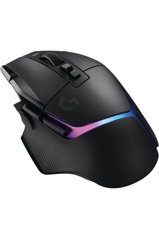 G G502 X Plus Kablosuz Hero 25K Sensörlü Rgb Aydınlatmalı Oyuncu Mouse - Siyah - 1