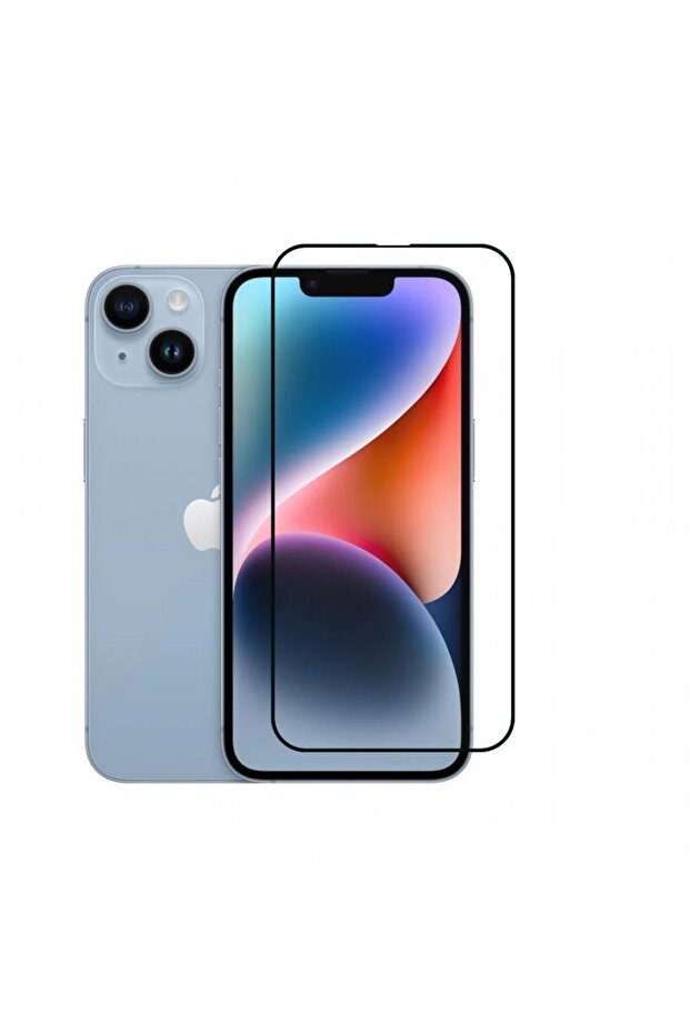 Apple iPhone 14 Plus Glossy Ceramic Screen Protector Fully Covering HD Flexible Shatterproof Protector