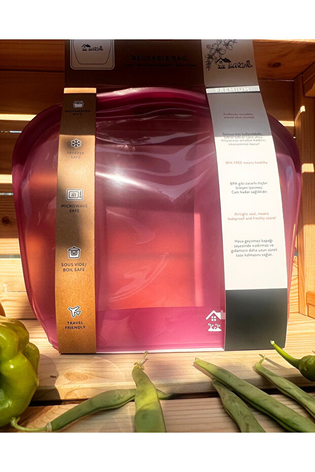 Katlanabilir Harım Pack - 3500 mL - Vişne - 5