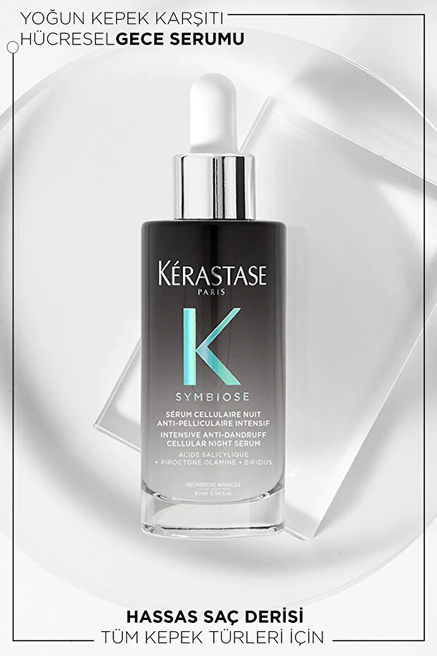 Symbiose Regenerating Night Serum for Intense Dandruff and Flaky Hair - 90ml - 3.04 fl oz CYT797