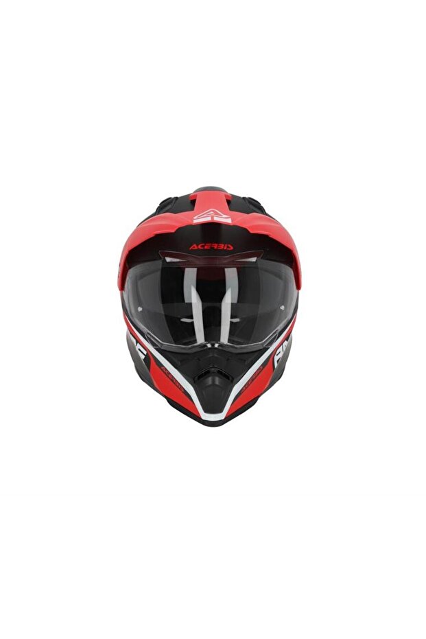 ACERBİS FLIP FS-606 22-06 KASK GRİ KIRMIZI - 2