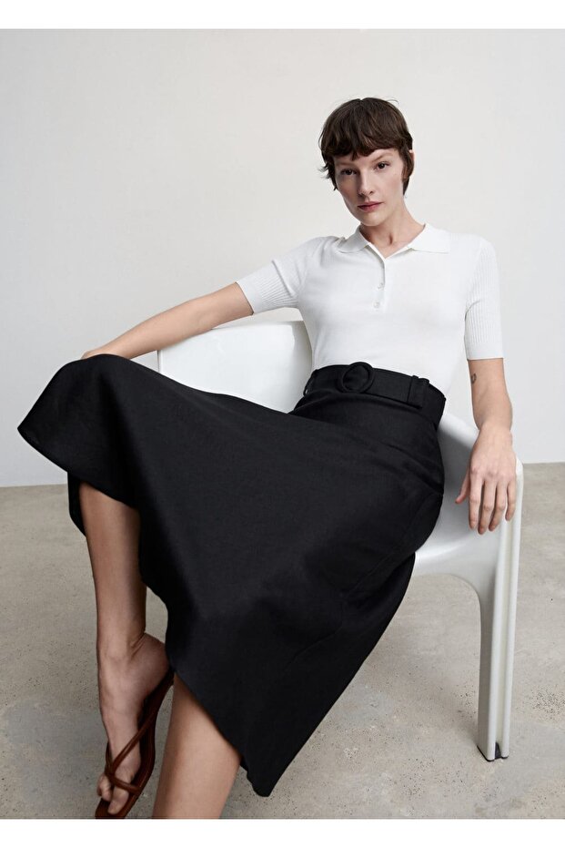 Kemerli Keten Etek - 6