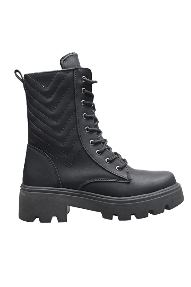 M.P 232 1387 BOOTS NEW SEASON LACE-UP ZIPPERED NON-SLIP SOLE CASUAL