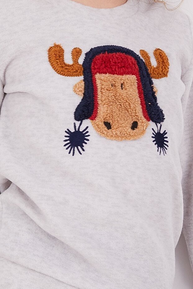 Kışlık Polar Pijama Takım, Kombin Için Tek Tek Sepete Eklenmelidir!!! - 5
