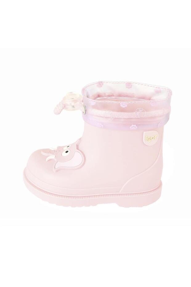 Igor Bimbi Elefante Girl's Pink Rain Boots