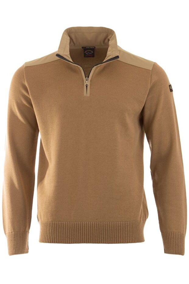 MEN'S ZIPPED PULLOVER C.W. WOOL Kazak - 2